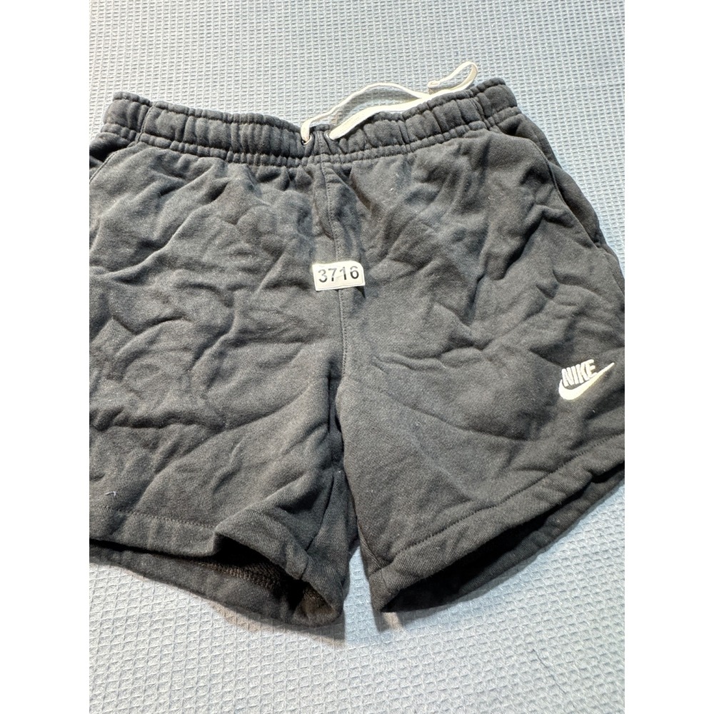 Nike Sportswear French Terry Shorts Mens Medium Black